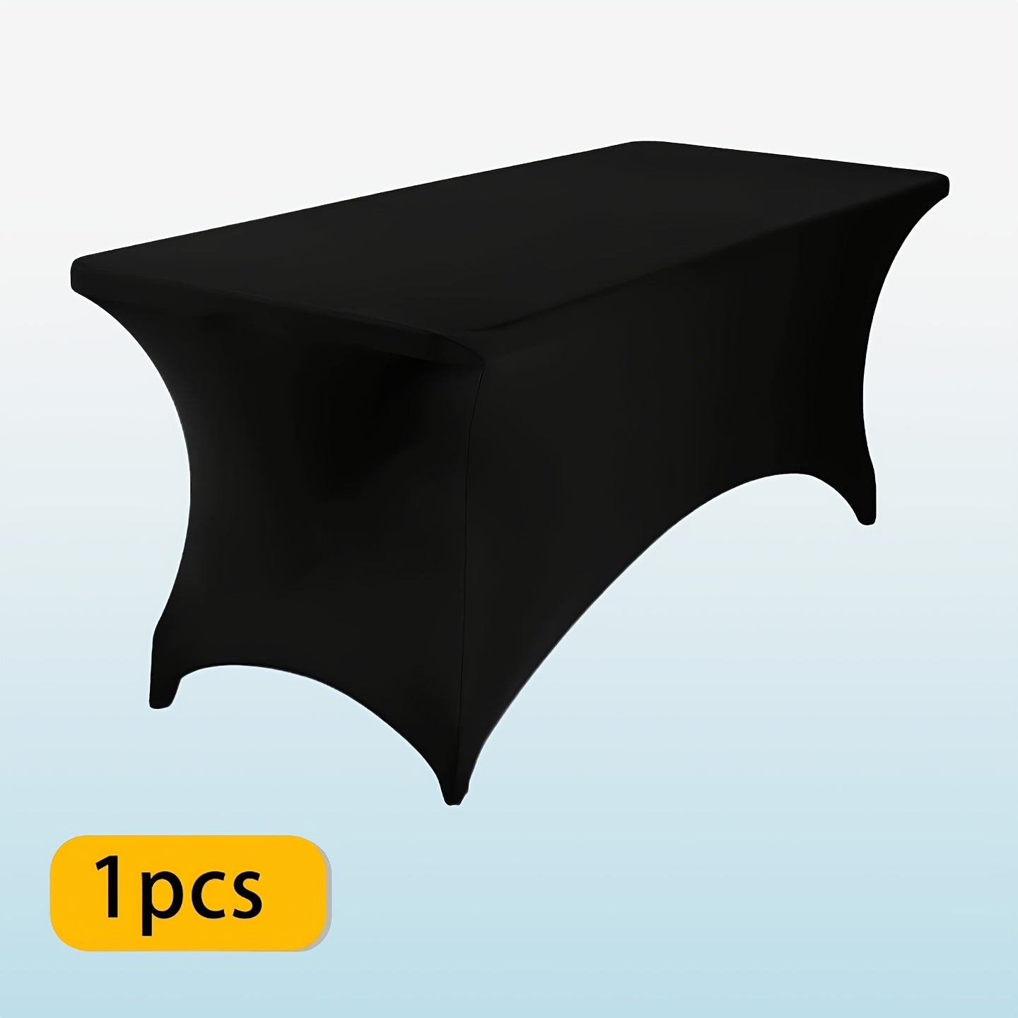 Spandex Tablecloth for 6 ft Rectangle Tables, Elastic Fitted Table Cover for Events, Parties, Weddings & Banquets