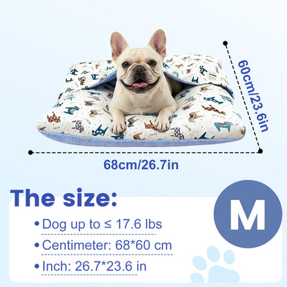 Breathable Washable Dog Bed Mattress – All-Season Pet Mat with Removable Cover & Non-Slip Bottom