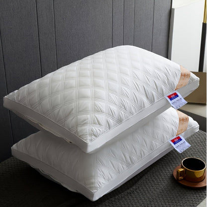 Queen Size Pillows for Side Sleepers, 800g Heavyweight Hotel Collection, Down Alternative, Ultra-Plush & Resilient