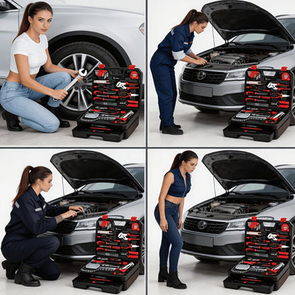 Automotive Mechanic Tool Set in 53-Piece, 325-Piece or 47-Piece with Gloves Checkout Options