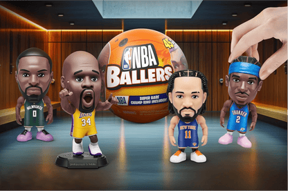 NBA Ballers Mystery Capsule Figurine Series 1 by ZURU, Surprise Unboxing Mini NBA Player Collectible Toy for Boys