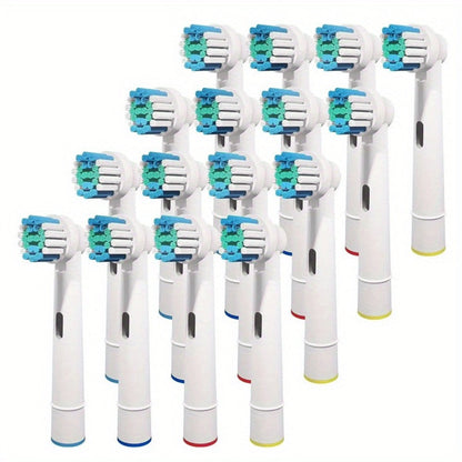 Replacement Toothbrush Heads Compatible with Oral-B Electric Toothbrush - 12 Pack Professional Brush Heads