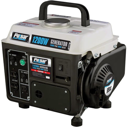 Portable Generator Gas Powered, Camping Emergency Tailgating Outdoor for Garden, Patio and Yard Use