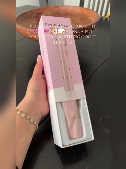 Bikini Trimmer for Women 2-in-1 Dual Head IPX7 Waterproof Electric Shaver Body Hair Trimmer Facial Hair Remover Bikini Underarm Leg Arm Face