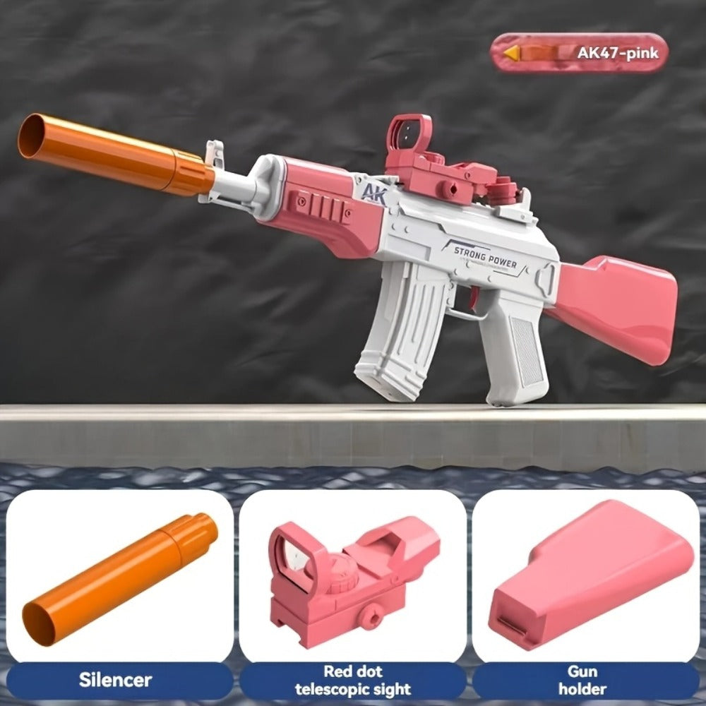 High- Electric Water Gun Ultra Long Range Powerful Motorized Squirt Blaster with the Listed Color, Size or Set Options for Everyday Use
