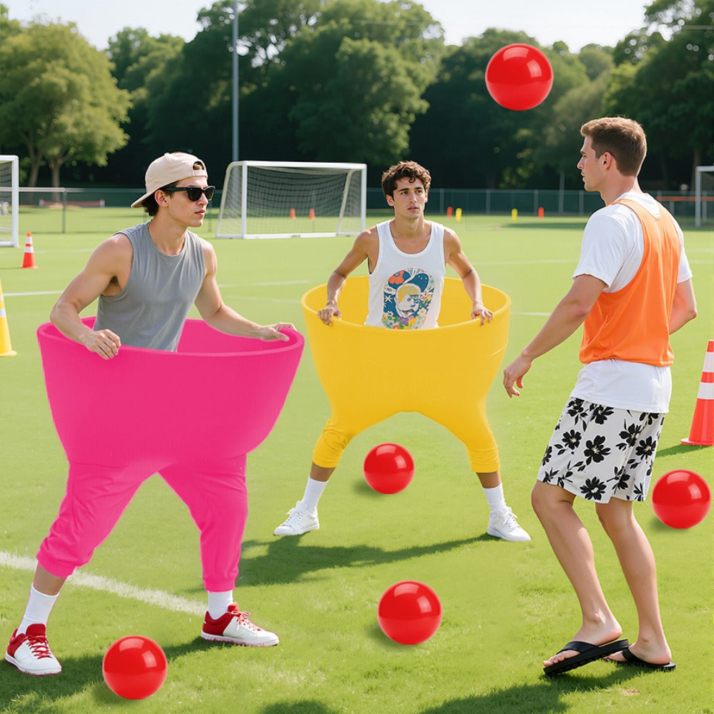 Granny Pants Yard Game 2pcs, Giant Outdoor Tossing Game Set for Adults & Family, Fun Lawn Games for Backyard