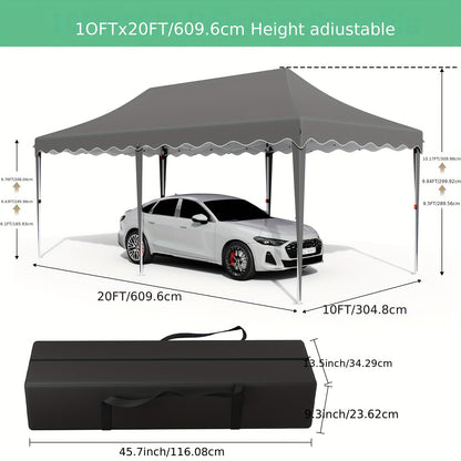 Pop Up Canopy Tent with Sidewalls, Outdoor Party Wedding Backyard for Garden, Patio and Yard Use