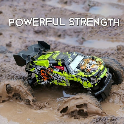 Drop-Proof High-Speed RC Off-Road Car for Boys – 2.4GHz Impact-Resistant All-Terrain Remote Control Vehicle