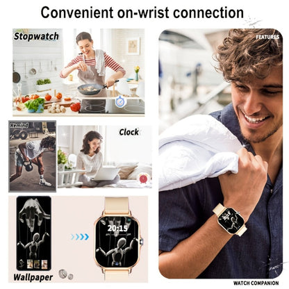 Smartwatch Email Display 1.83" Full Touch – Wireless Calling, Pedometer, Activity Tracker, Multi-Exercise Modes, Dual TPU Strap, USB