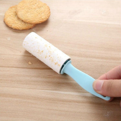 Lint Roller Pet Hair Remover Mini Portable 12 Pack Travel Size No Power Required for Clothing Furniture Car Seats Couch Reusable Clothes