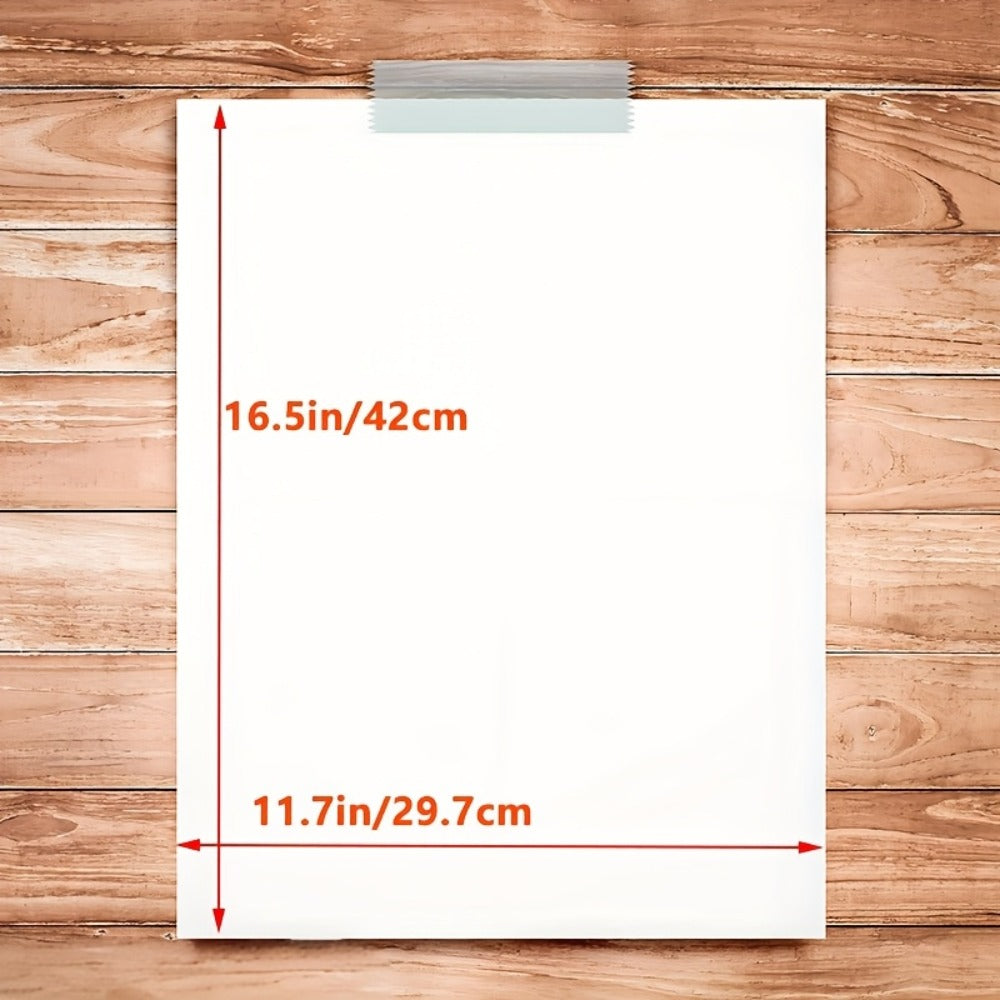 Watercolor Paper 50 Sheets Artist Grade Cold Press for Watercolor Painting DIY Crafts Sketching Available in 11.8x8.2in and 16.5x11.7in