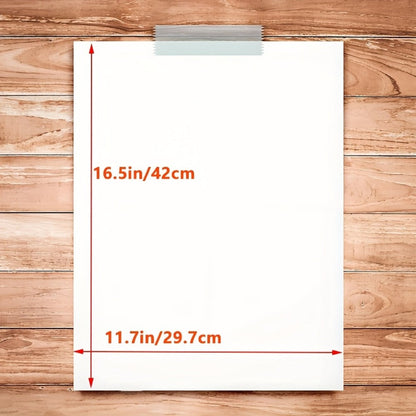 Watercolor Paper 50 Sheets Artist Grade Cold Press for Watercolor Painting DIY Crafts Sketching Available in 11.8x8.2in and 16.5x11.7in