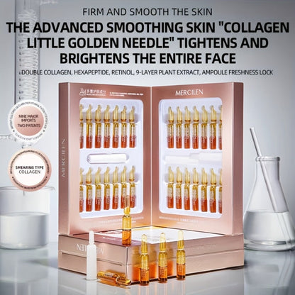 Retinol Face Serum 1.42oz - Collagen Peptide Anti Wrinkle Dropper Serum, Fragrance Free Sensitive Skin Daily Skincare for Women