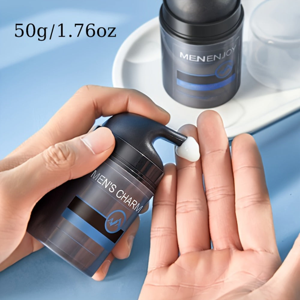 Men's Face Cream with Collagen & Hyaluronic Acid 50g for Bath Time, Home Spa and Personal Care