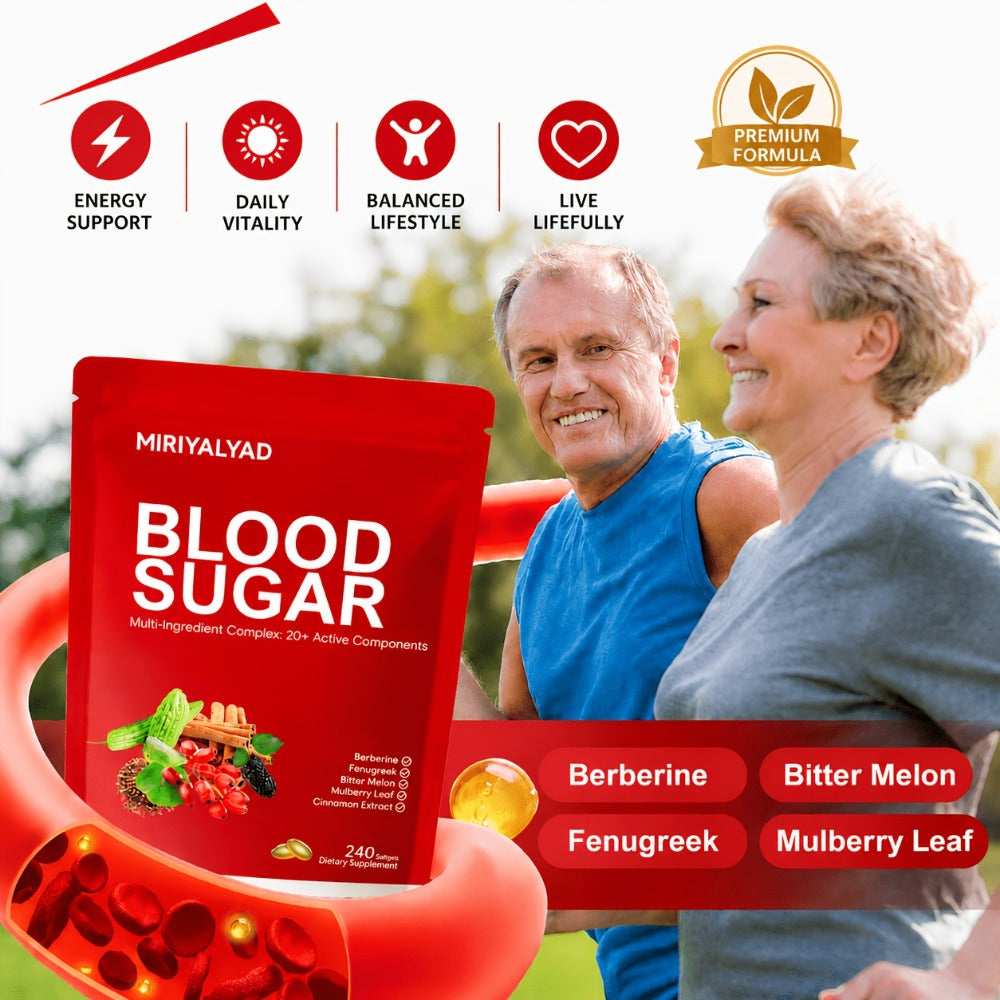 Berberine Blood Sugar Support Supplement 240 Softgels with Cinnamon Bitter Melon Gymnema for Bath Time, Home Spa and Personal Care