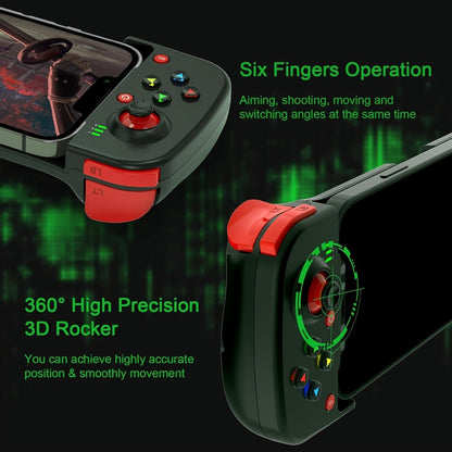 Bluetooth Wireless Gamepad Controller for iPhone Android PC Tablet Steam Deck, Rechargeable, Design