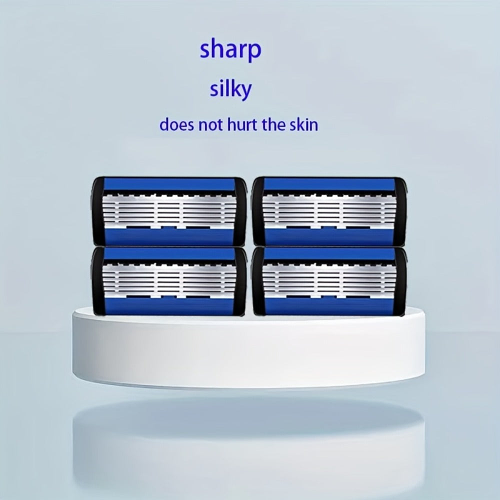Safety Razor Kit for Men Double Edge 36 Blades & 2 Anti-Slip Handles – Stainless Steel Manual Wet Shaving Set for Smooth Painless Close