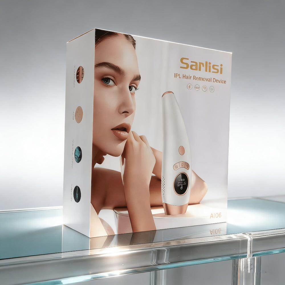 IPL Hair Removal Device for Women & Men 999, 900 Flashes – Permanent At-Home Hair Remover 9 Energy Levels Painless Full Body Legs Arms