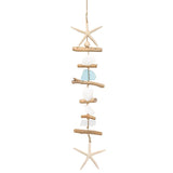 Starfish Wooden Bead Necklace