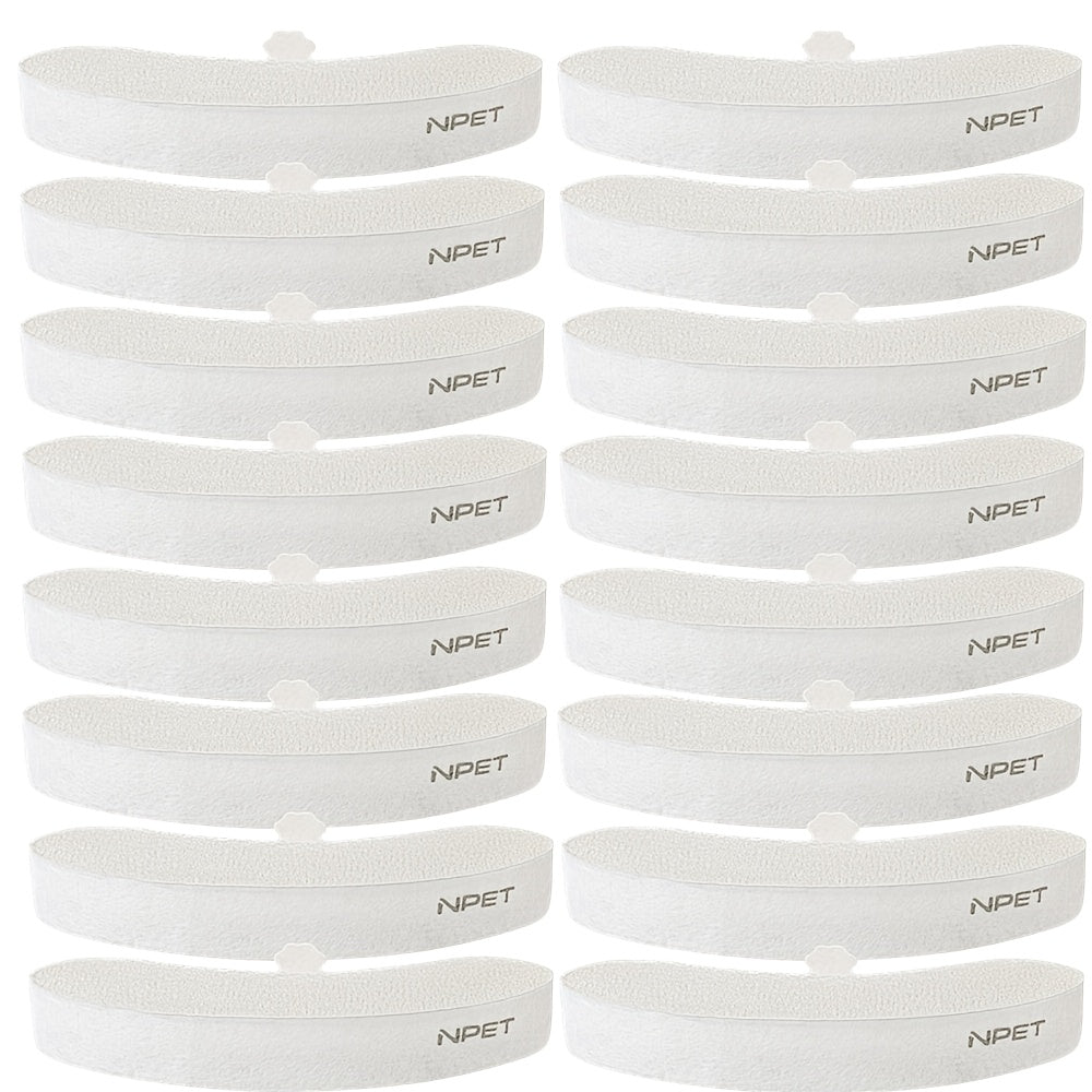 NPET DF10 Pet Water Fountain Replacement Filters – Multi-Pack Activated Carbon Filter Cartridges for Dog & Cat Water Fountain