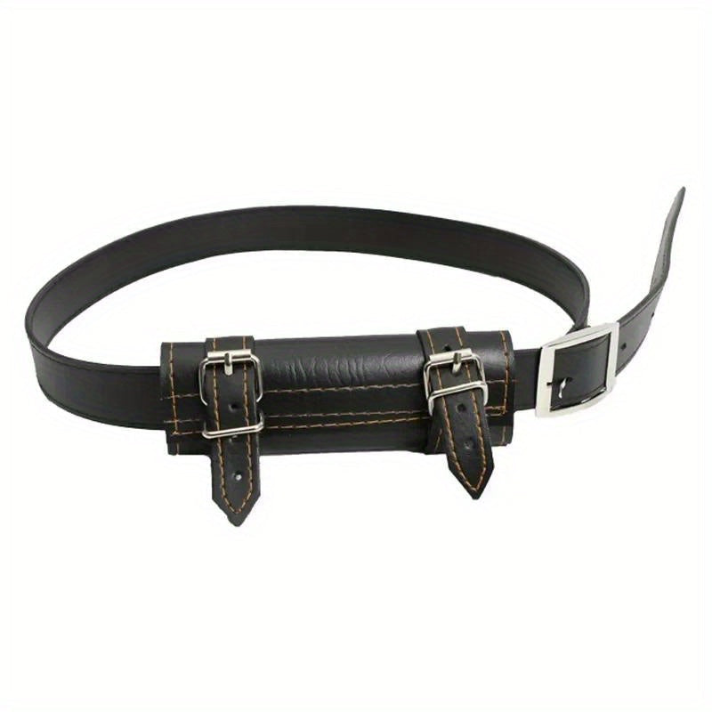 Sword Belt Holster with Dual Buckle Loops in Black or White for Katana-Style Costume Props