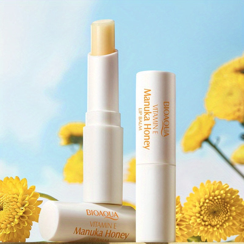 Manuka Honey and Vitamin E-Labeled Lip Care Sticks in Six-Piece or Ten-Piece Checkout Sets