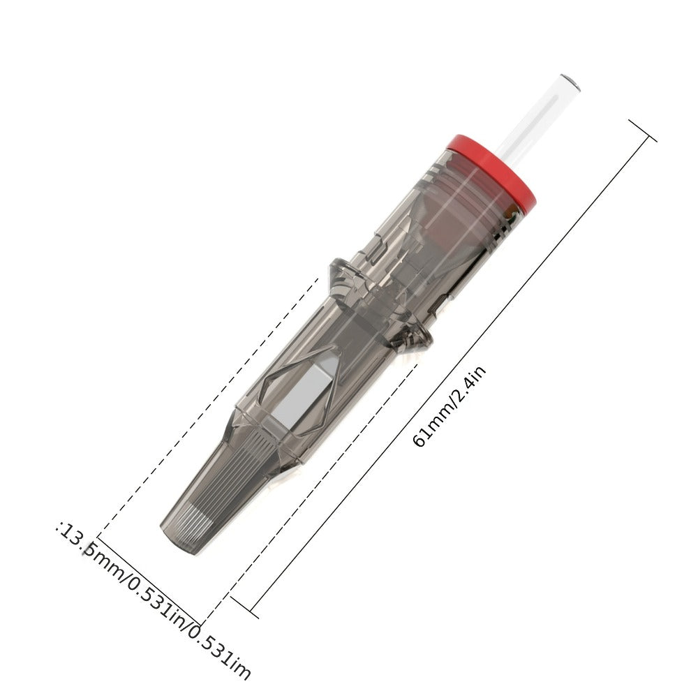 Tattoo Cartridge Needles with SPARK Label, 20-Piece Box and 24 Retained RL RS CM M1 Model Choices
