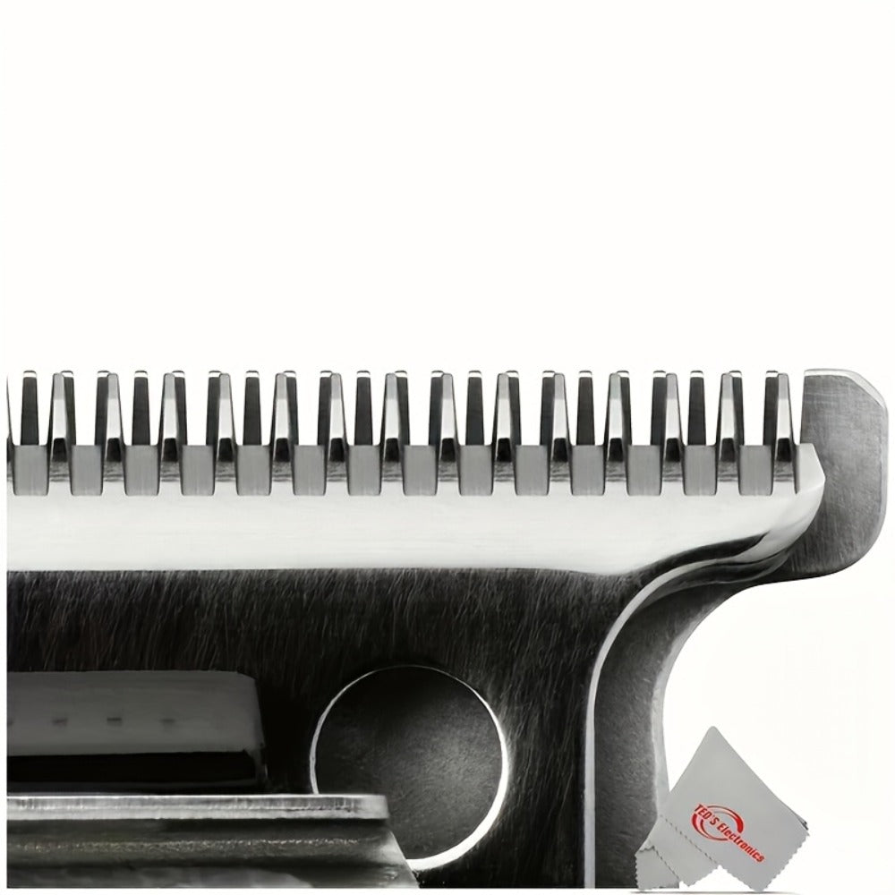 Andis T-Outliner Replacement Blade #04521 Close-Cutting T-Blade Compatible with GTO GO SL Trimmer Models – Professional Barber Shaver Blade