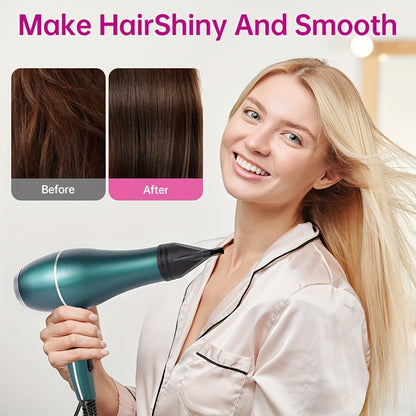 Handheld Hair Dryer with Six Color and Accessory-Package Selections, Rear Intake and Inline Plug Control