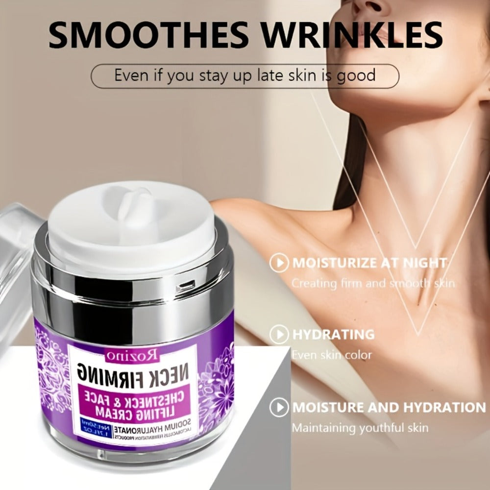 Face & Neck Lifting Cream 50ml Instant Tightening & Firming – Anti-Aging Wrinkle Cream for Sagging Skin, Jawline Contouring & Neck Firming |