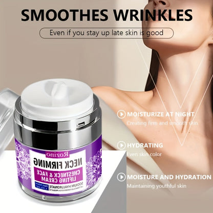 Face & Neck Lifting Cream 50ml Instant Tightening & Firming – Anti-Aging Wrinkle Cream for Sagging Skin, Jawline Contouring & Neck Firming |
