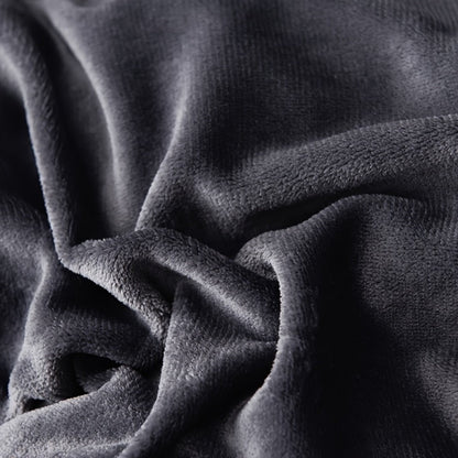 Reversible Milk Velvet Comforter Soft Quilted Blanket 100% Polyester Plush Fleece Bedding All Season Machine Washable for Home Hotel Queen