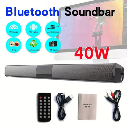 Soundbar with Subwoofer Wireless Surround Sound System 4 Speaker Home Theater Bluetooth 5.0 ARC for an Everyday Personal Care Routine