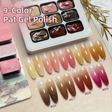 Jillradia Nine-square grid Dream Jiangnan Paipai glue 9 colors
