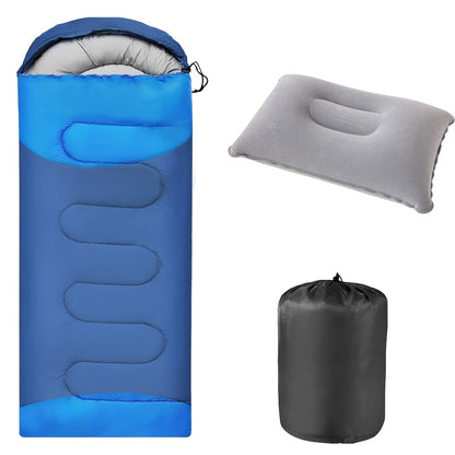 Lightweight Sleeping Bag for Backpacking Camping Hiking – 68°F Warm Weather Rating, Compression Bag Included