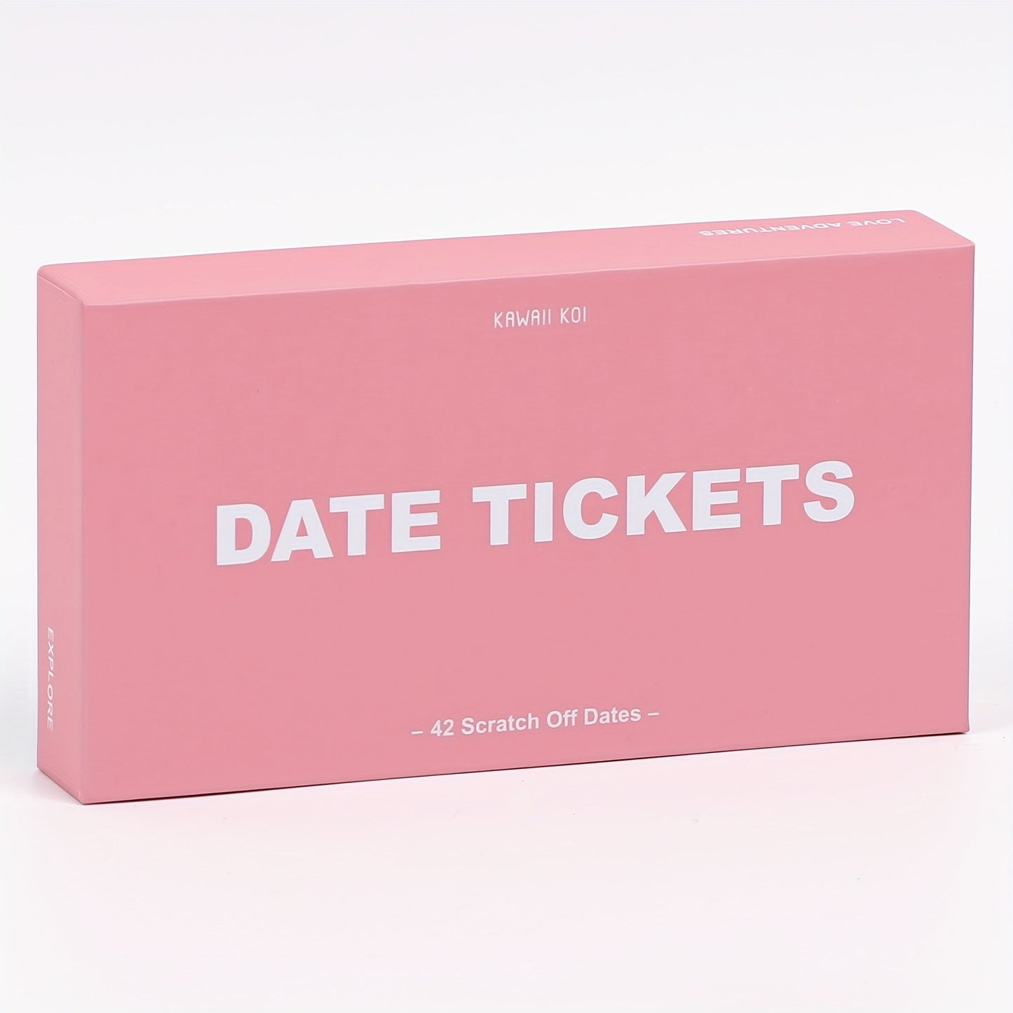 Date Night Scratch Off Cards for Couples 42pcs – Romantic Ideas Anytime Day & Night, 3 Color Tickets, Fun Couple Activity Game