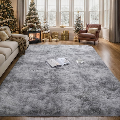 Non-Slip Area Rug Fluffy Soft Carpet – Modern Home Decor Floor Mat for Living Room, Bedroom, Kitchen & Bathroom | Easy Clean Cute Plush Rug