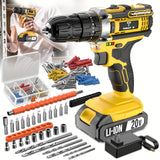 1*20V 2.0Ah Impact Drill Set