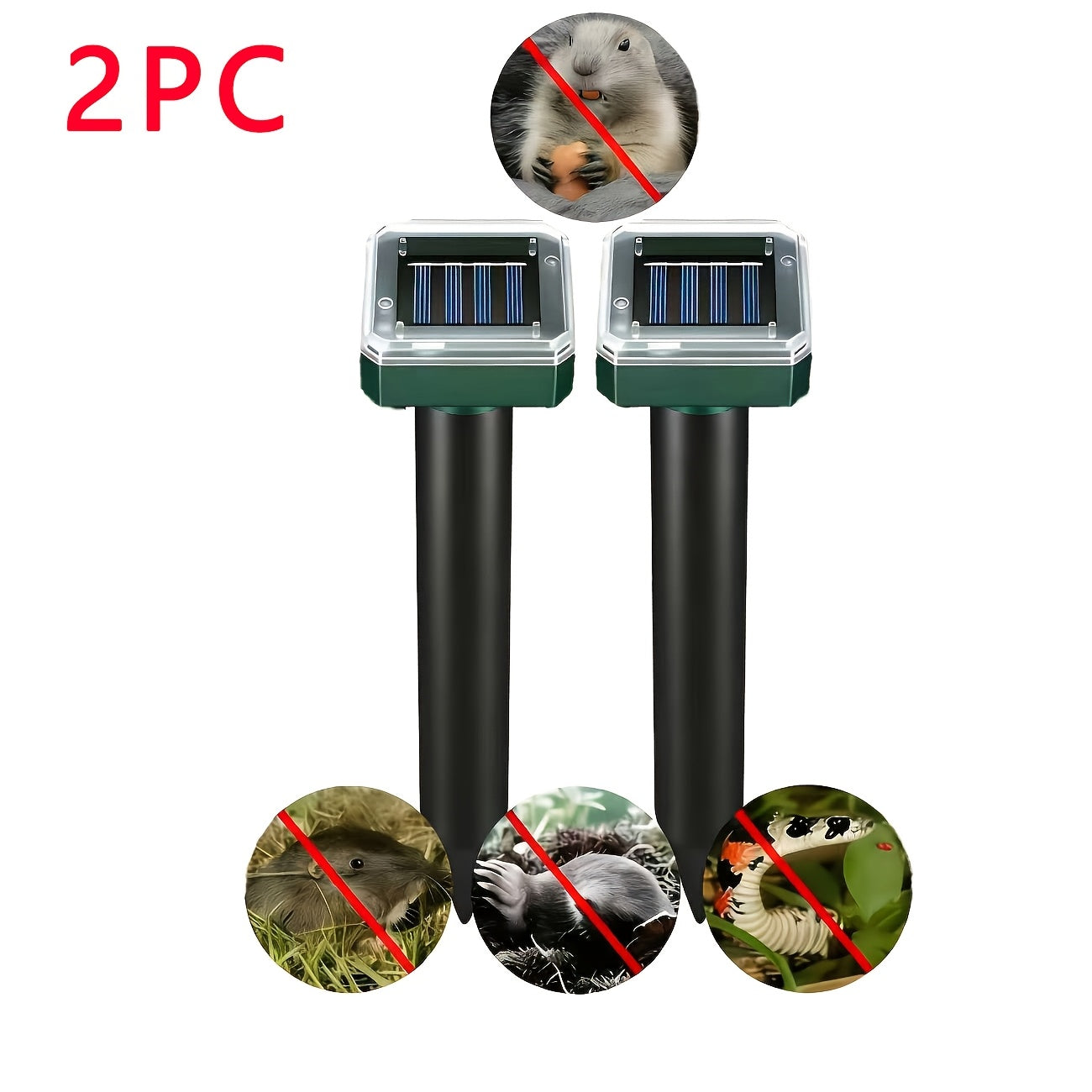 Outdoor Solar Lights for Yard, Solar Outdoor Lights for Garden, LED Landscape Path Lights IP44, Solar Lawn Projection Lights for Yard