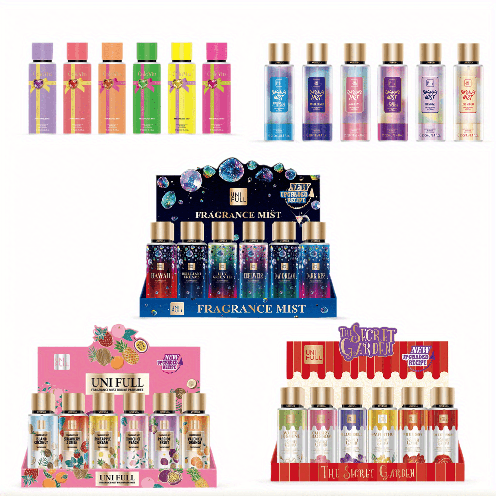 Scented Hair & Body Mist for Women 8oz – Long-Lasting Perfume Spray, Lightweight Non-Greasy Fragrance Mist for Dates, Parties & Daily Wear