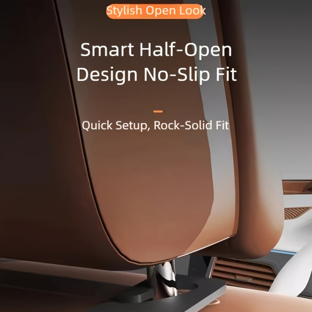Car Backseat Organizer 8-in-1 – 2-Pack Multi-Function Hanging Storage with Cup Holders & Napkin Drawer, Large Capacity Back Seat Organizer