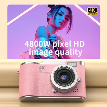 4K HD Digital Camera 2.4-Inch Flip Screen for Beginners Vlogging Photography Video Recording for an Everyday Personal Care Routine