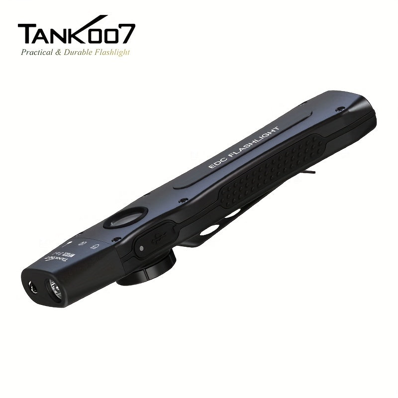Flashlight 3-in-1 White, UV365 and Green Light Torch with Side Magnet in Black or Blue for Inspection
