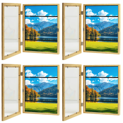 Kids Art Frames Front Opening Changeable Artwork Display Frames for Children Drawings Crafts Photos Wall Gallery – Set of 2 or 4