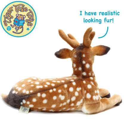 Large Deer Stuffed Animal Plush 21 Inch, Dorbin the Deer Realistic Woodland Plush Toy by Viahart