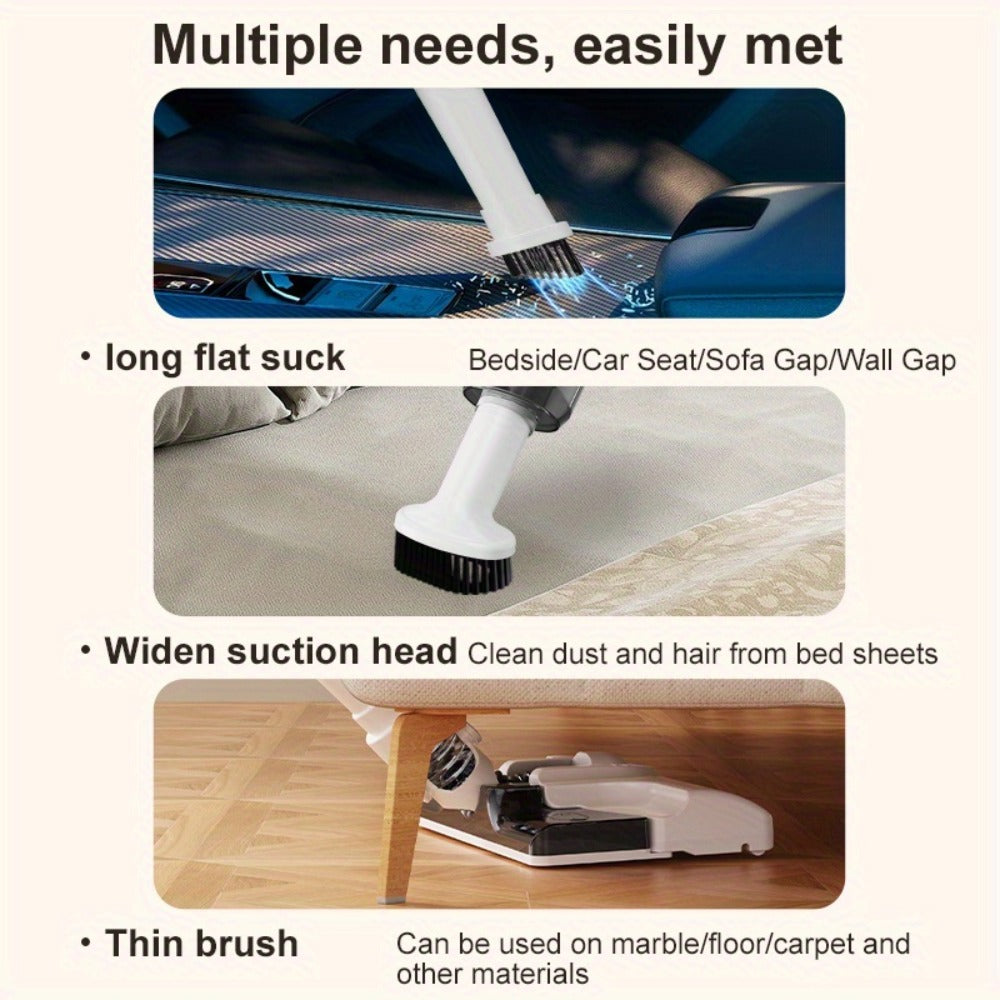 Handheld Vacuum Cleaner 5-in-1 Stick and Mop System with Wet-Dry Floor Brush and 45-Minute Runtime