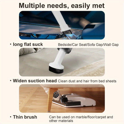 Handheld Vacuum Cleaner 5-in-1 Stick and Mop System with Wet-Dry Floor Brush and 45-Minute Runtime