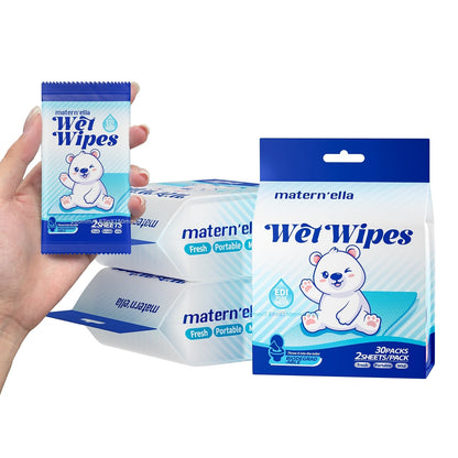 Flushable Wet Wipes for Adults with Probiotics, Plant-Based Fibers, Fragrance Free, Sewer Safe, & Thick Disposable Butt Wipes