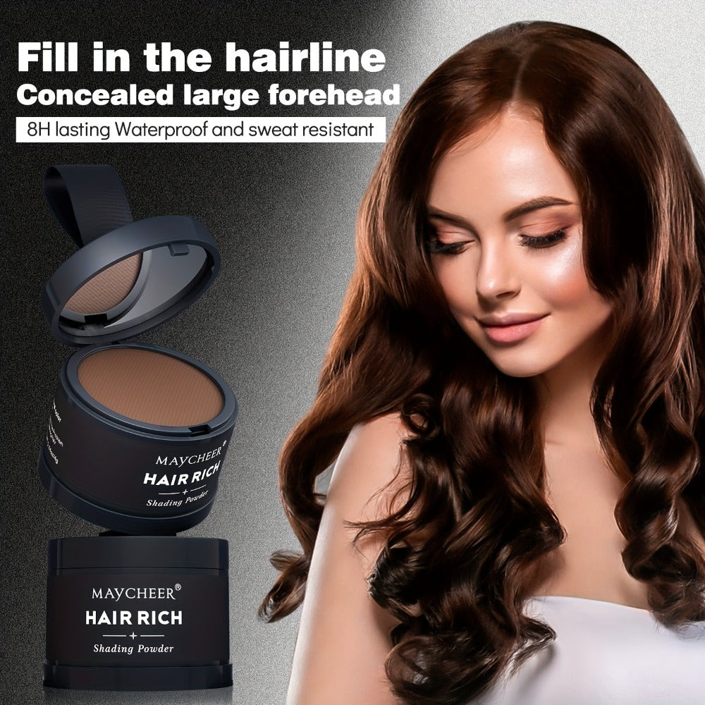 Beard Touch-Up Powder for Men - Instant Gray Coverage Beard Filler for Sparse Patchy Beard for Makeup, Travel and Everyday Vanity Use