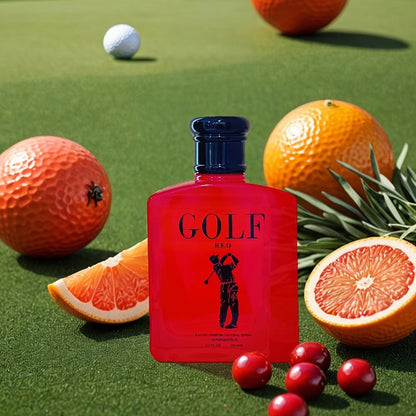 Men's Perfume Red Intense Eau de Parfum 3.4 oz with Cranberry, Grapefruit and Lemon Aroma Notes